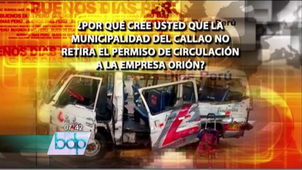 Unidades de Orión siguen en circulación pese a 7 millones de soles en multas