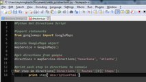 Learn Python Programming Tutorial 24 | Getting Directions Google Maps API pt1