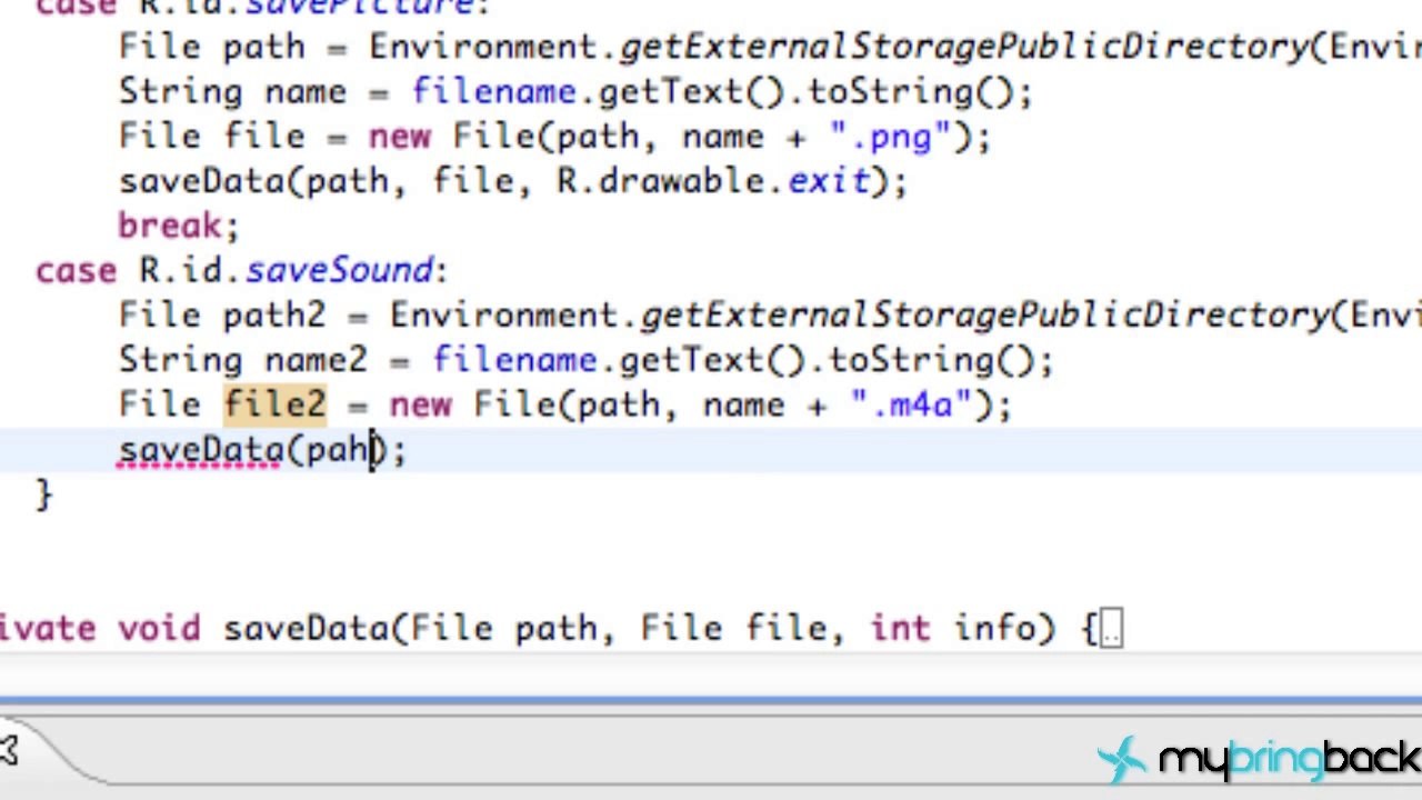 Android Tutorial 2.16 | Save Music and Refactor Code