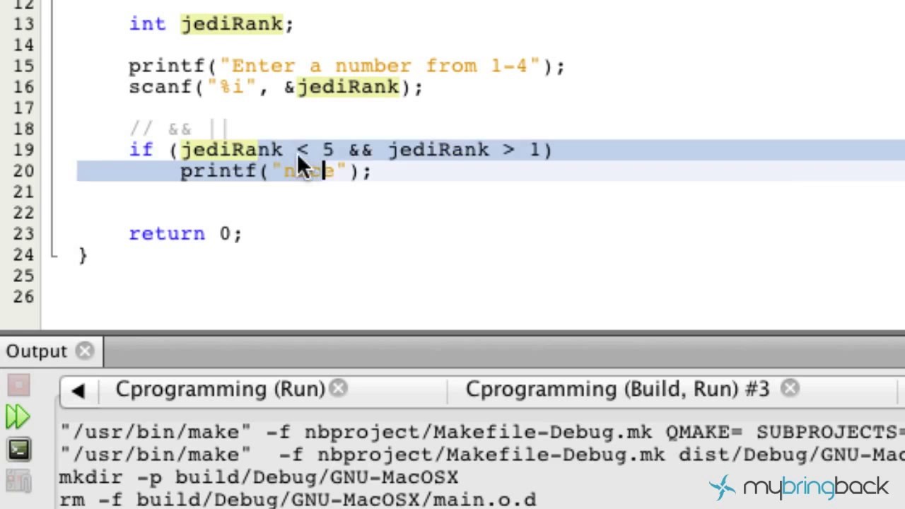 Learn C Programming Tutorial 1.18 Compound Relational Tests