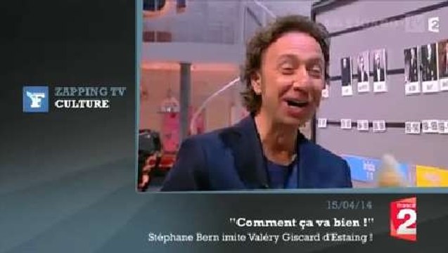 Zapping TV : Stéphane Bern imite... Valéry Giscard d'Estaing