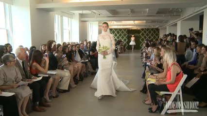 Oscar de la Renta Bridal Spring 2013 - Videofashion