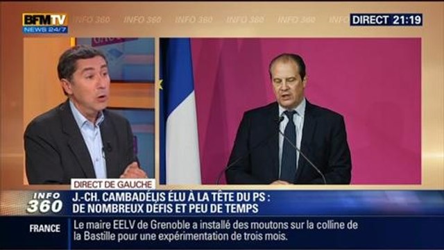 Direct de Gauche: Quels changements va apporter Jean-Christophe Cambadélis à la tête du PS ? - 15/04