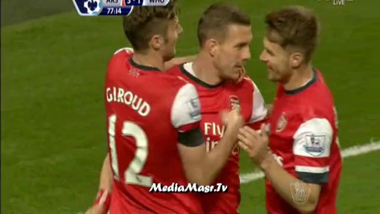 أرسنال 3-1 ويستهام يونايتد - الأسبوع 34 - 15/4/2014