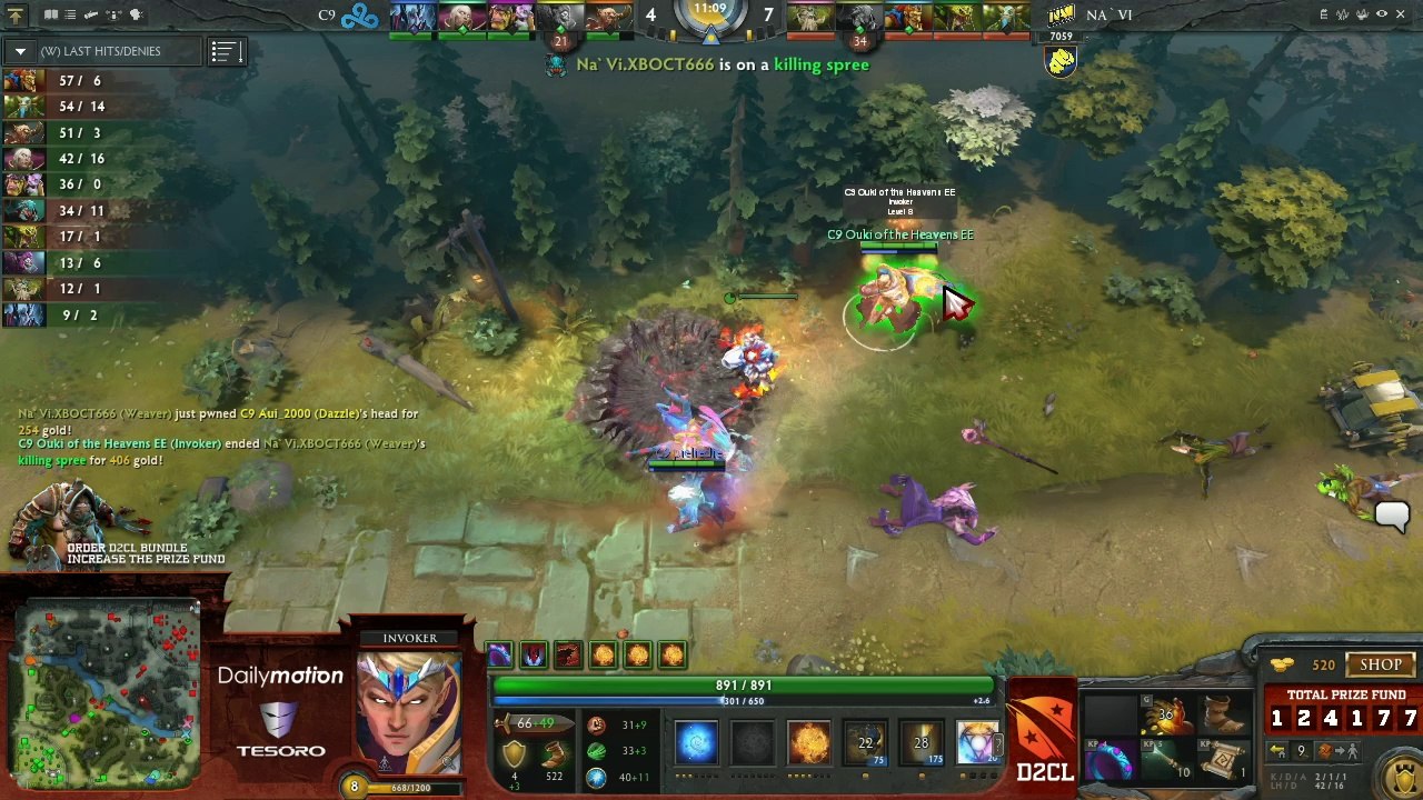 Na'Vi vs Cloud 9 Game 3 - Dota 2 Champions League Grand Final - Tobi Wan & syndereN