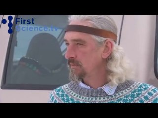 Fascinating interaction between Polar bear and Huskies