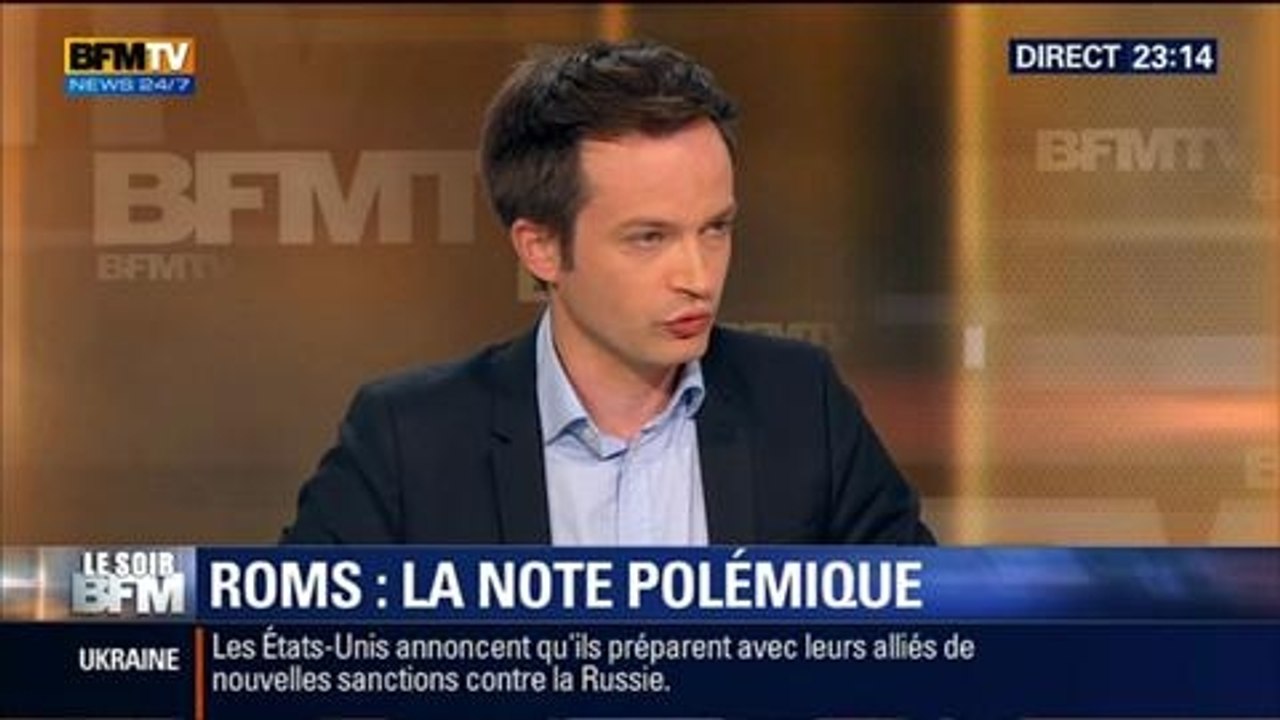 Le Soir BFM: Peut-on expulser les Roms des beaux quartiers de Paris ? - 15/04 4/4