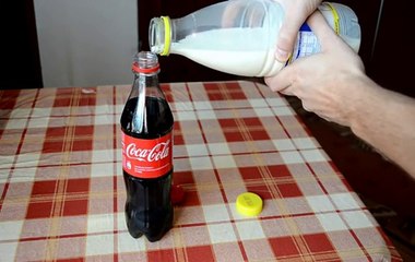 Mixing Coca-Cola With Milk