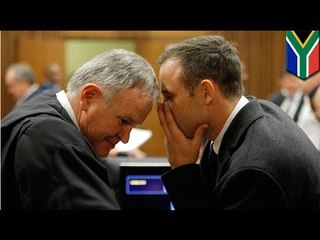 Download Video: Oscar Pistorius trial: Defense advocate Roux grills former cop Schoombie van Rensburg