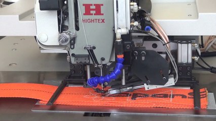 Heavy duty automated pattern stitcher with Barrel shuttle hook