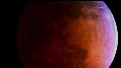 Americas glimpse total lunar eclipse