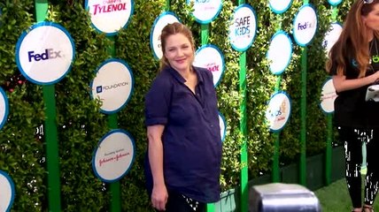 Drew Barrymore genießt ihre Baby-Party