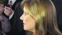 GM CEO MARY BARRA IN  NYC REPORTER SCRUM NewCarNews.TV Bob Giles was there