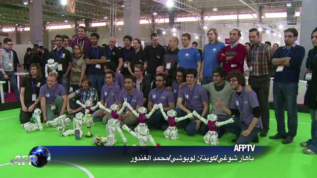 ايران تفرض نفسها على ملاعب كرة القدم بفضل....روبوتات