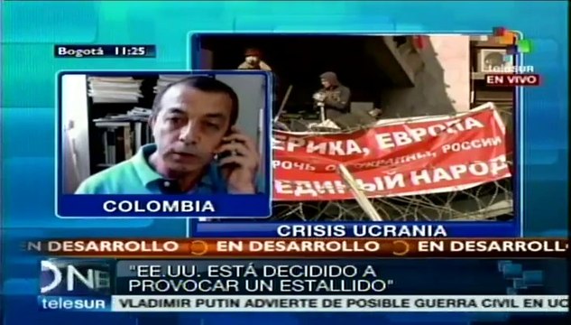 EE.UU. y aliados apuestan a la fuerza para resolver crisis en Ucrania