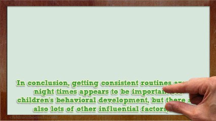 Inconsistent Bedtimes Can Lead To Behavior Problems In Kids