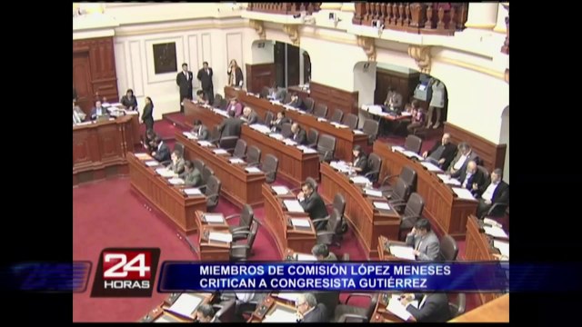 Oposición acusó a Gana Perú de boicotear la investigación a López Meneses