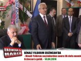 Binali Yıldırım Memleketi Erzincan'a Geldi
