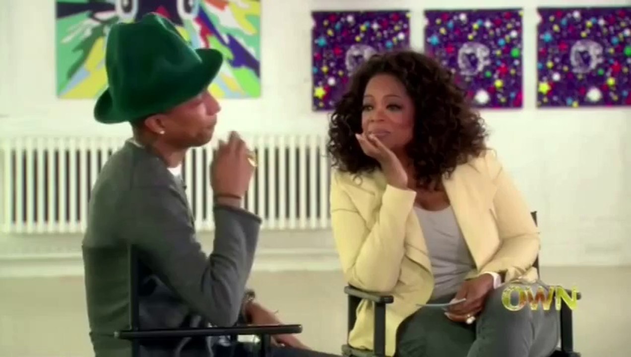 Pharrell Williams Crying during Oprah Winfrey ITW