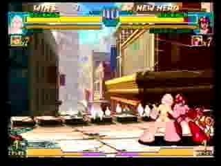 marvel vs capcom - megaman 89 hit combo