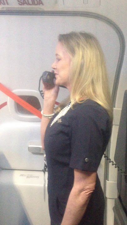 Hilarious SWA Flight attendant! Mid life crisis!