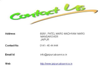 24 Hours call taxi services in Jaipur