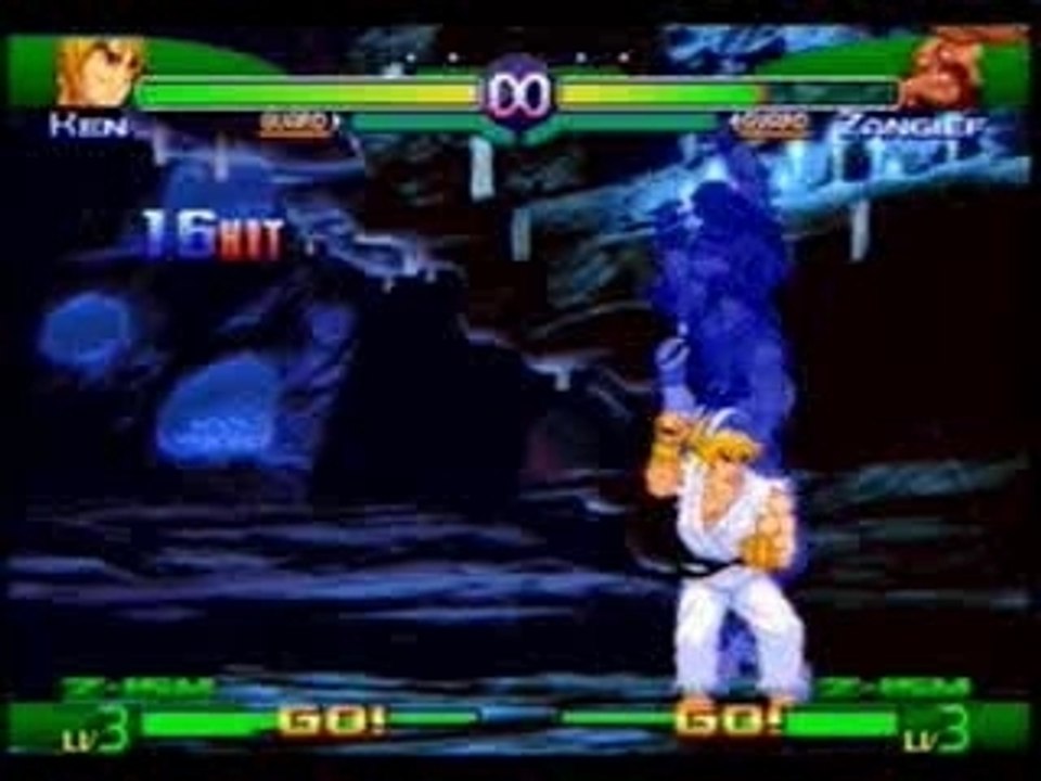 street fighter alpha 3 - ken combo