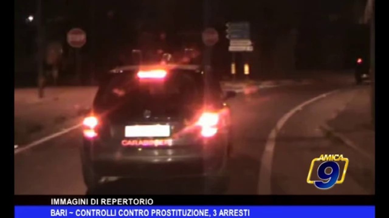 Bari | Controlli contro prostituzione, 3 arresti