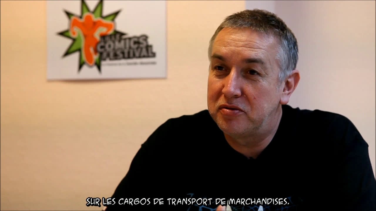 Interview de Barry Kitson durant le Lille Comics Festival 2011