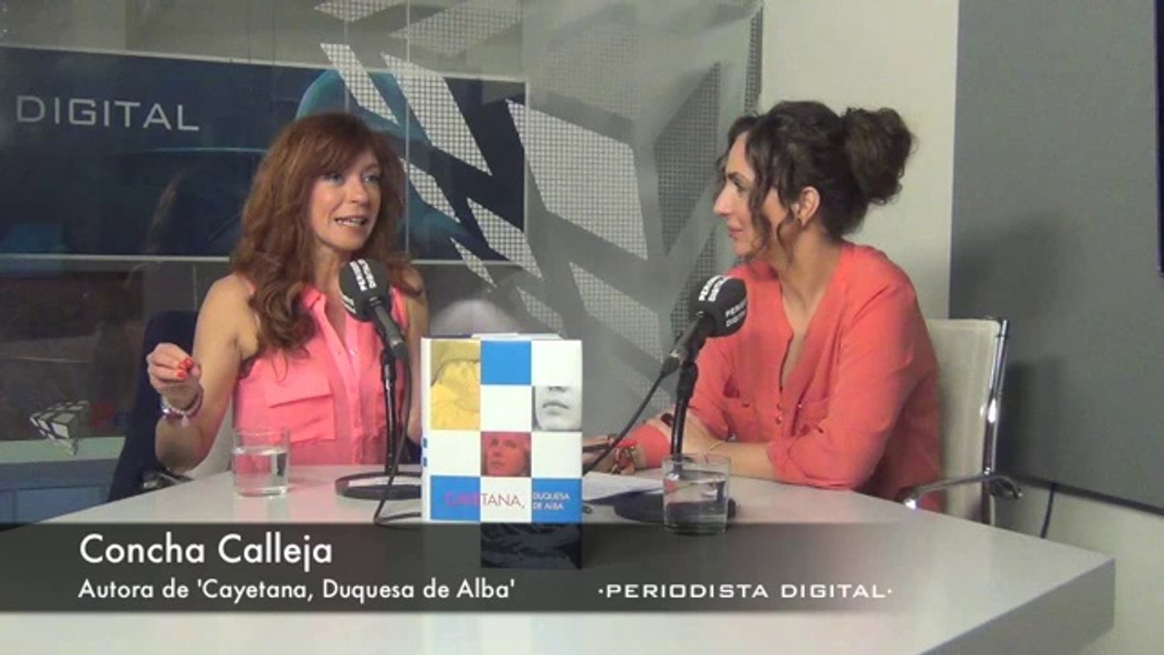 Concha Calleja, autora de 'Cayetana, duquesa de Alba' -15 abril 2014-