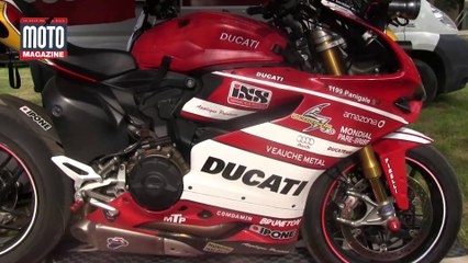 Rallye de la Sarthe 2014 - Franck Coudert et sa Panigale !