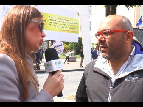 Cesa (CE) - Movimento 5 Stelle in piazza (13.04.14)