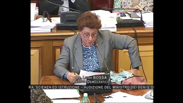 Roma - Audizione Ministro Franceschini (15.04.14)