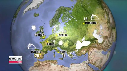Summer conditions out east; high in Daegu to reach 28