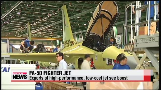 Korean-made FA-50 fighters gaining popularity overseas