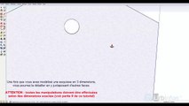 Tutoriel Google SketchUp - Créer un objet en 3 dimensions 3