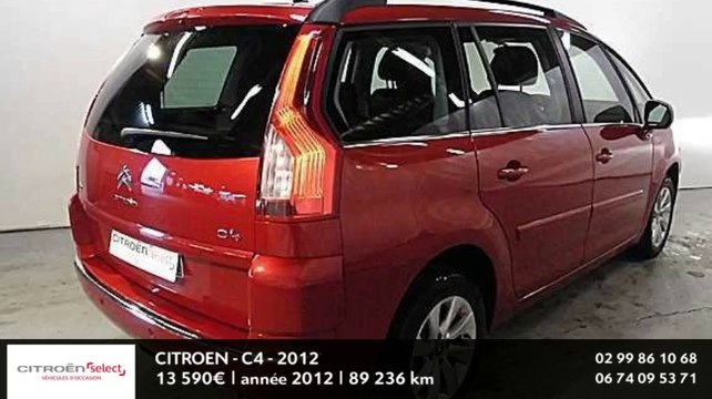 Annonce Occasion CITROEN Grand C4 Picasso e-HDi 110 Airdream 7 pl Business BMP6 2012