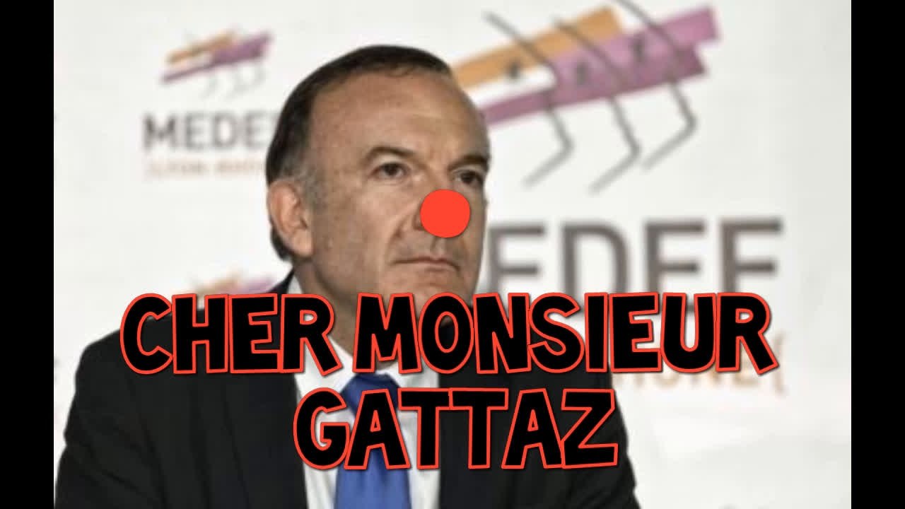 Cher Mr P.Gattaz, cher gentil patron du MEDEF !
