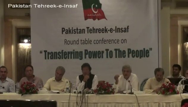 Jahangir Khan Tareen Presents PTI's Rural Governance Vision ... Empowering The Community (April 9, 2012) Part 1/1