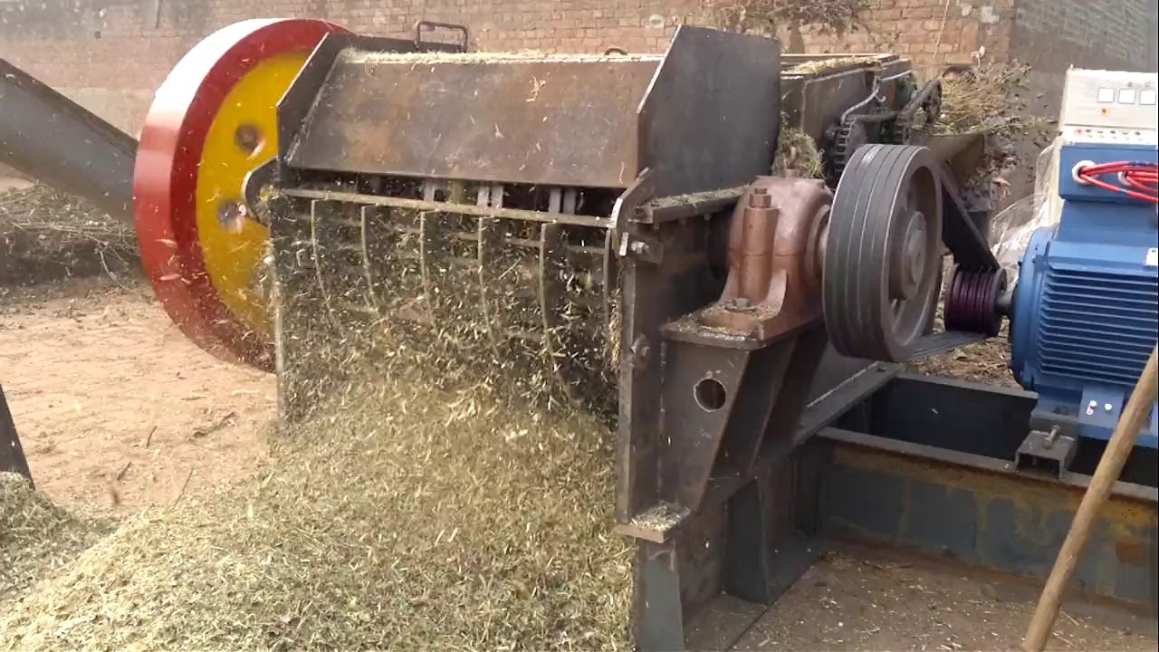 Chipper Shredder for Chipping and shredding biomass waste Briquetting