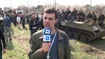 Informe a cámara: Milicias prorrusas se apoderan de varios blindados del Ejército ucraniano