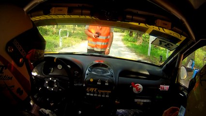 rallye des roches brunes 2014 ES 5      Sammartino / Barbé