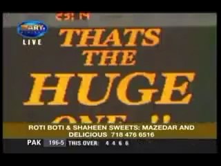 Shahid Afridi Get 32 runs in 1 Over - Hitchsol.com