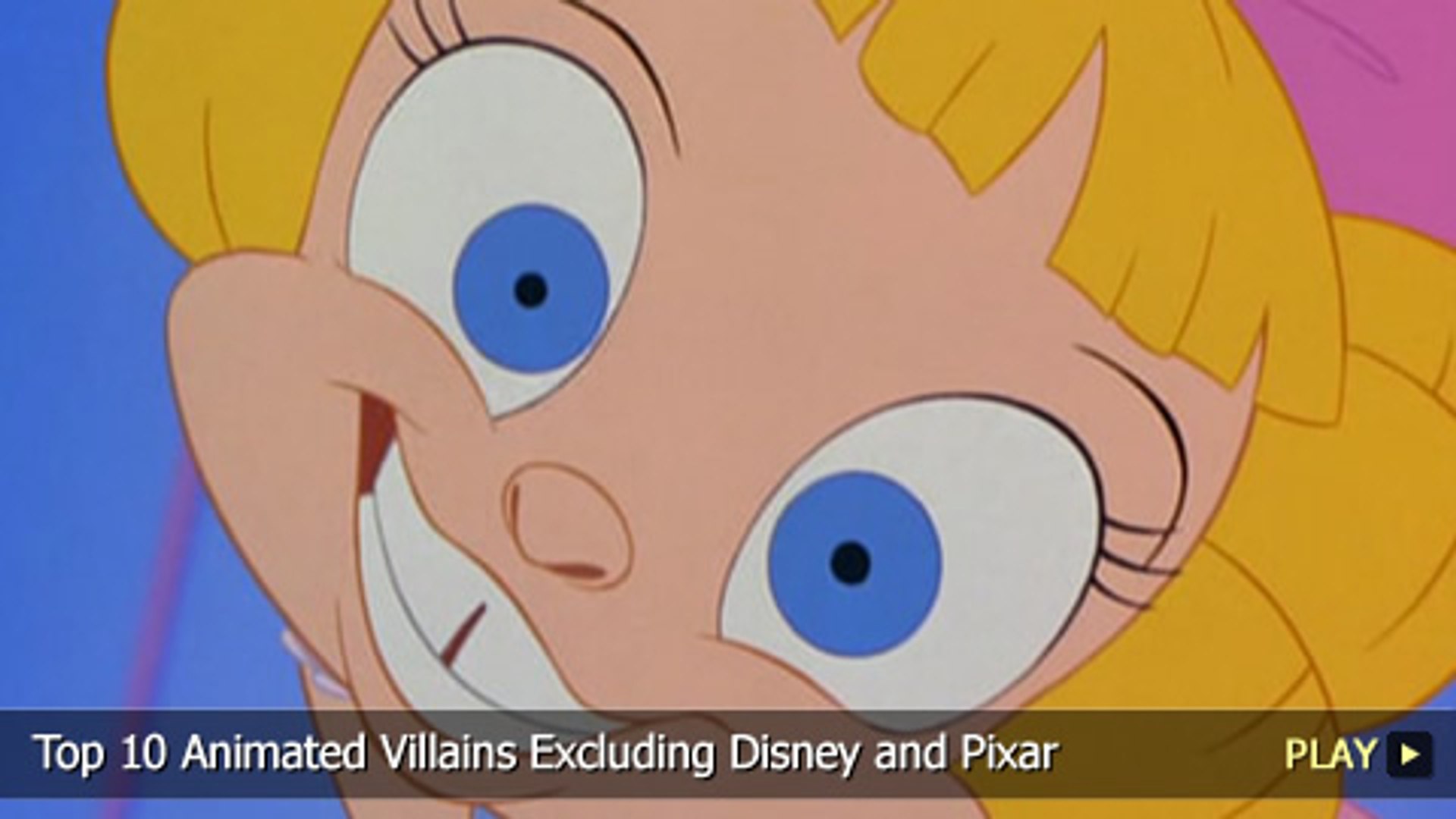 Top 10 Animated Villains Excluding Disney and Pixar - video Dailymotion