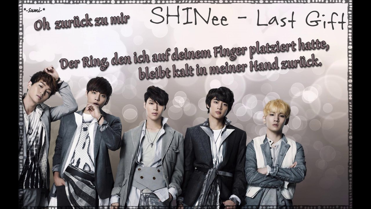 SHINee - Last Gift [german sub]