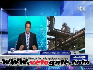 رئيس شركة الحديد والصلب المهندس محمد سعد