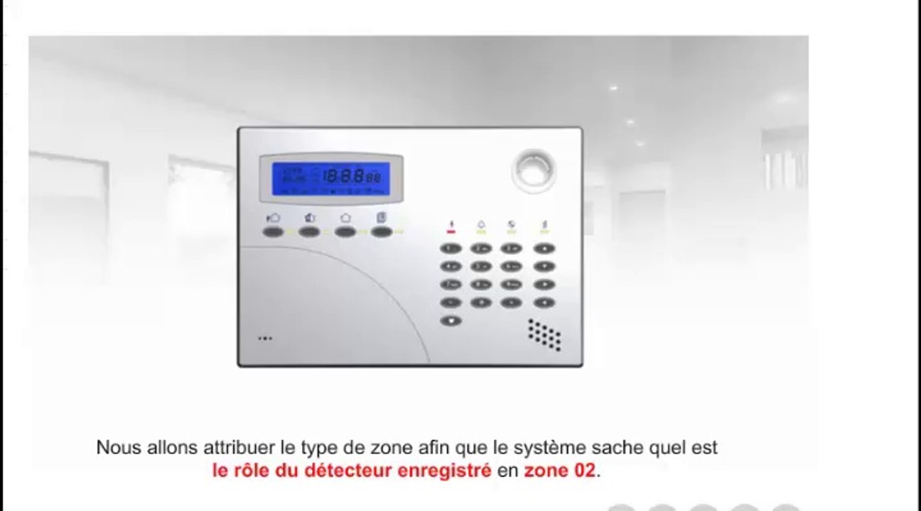 Installation des détecteurs pour alarme guardwell