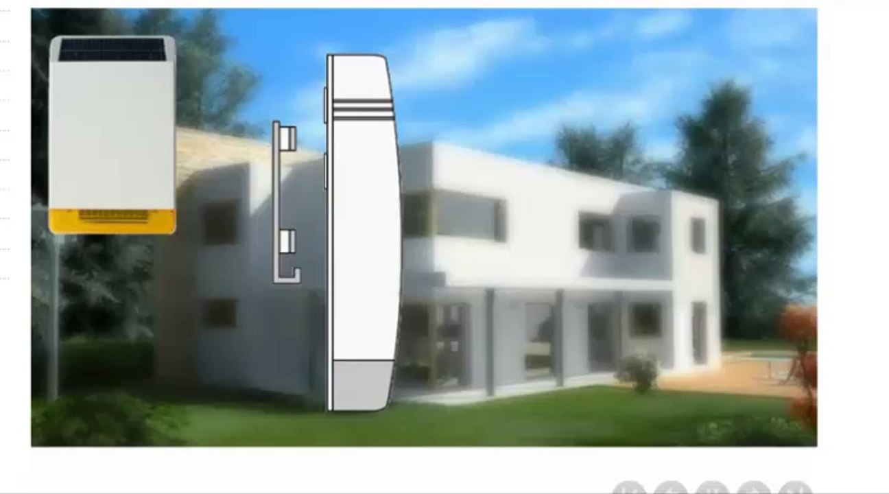 Installation d'une sirène extérieure pour alarme guardwell