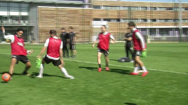 Avant TFC/OL, l'entraînement des Violets en images