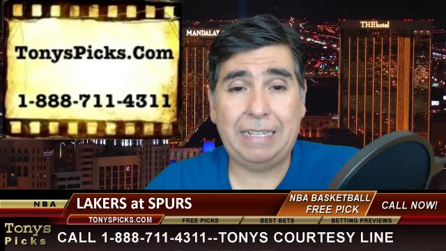 San Antonio Spurs vs. LA Lakers Pick Prediction NBA Pro Basketball Odds Preview 4-16-2014